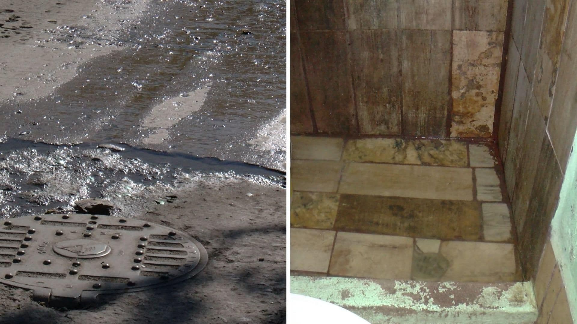 Aguas Negras Inundan Viviendas en la Colonia Anexa del Río en Tijuana