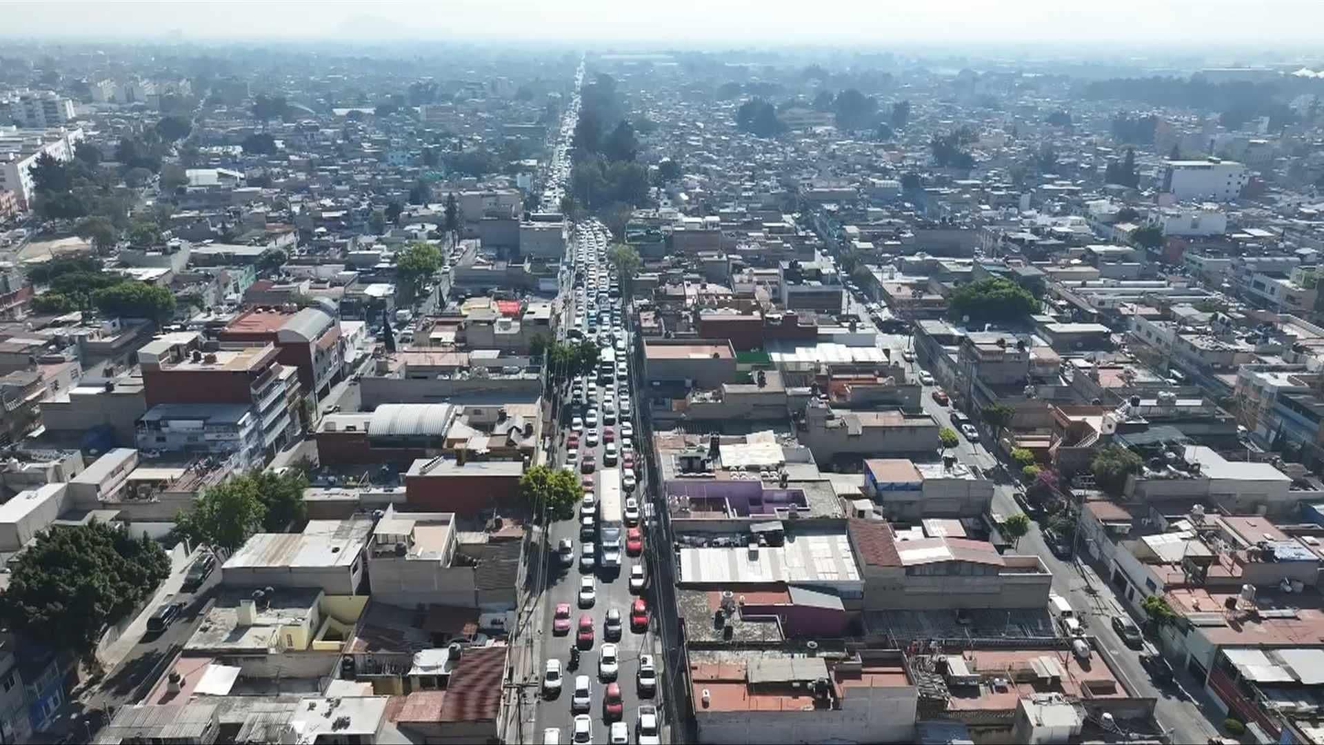 Manifestantes Bloquean Añil y Río Churubusco y Colapsan la Vialidad; Así se Ve el Caos