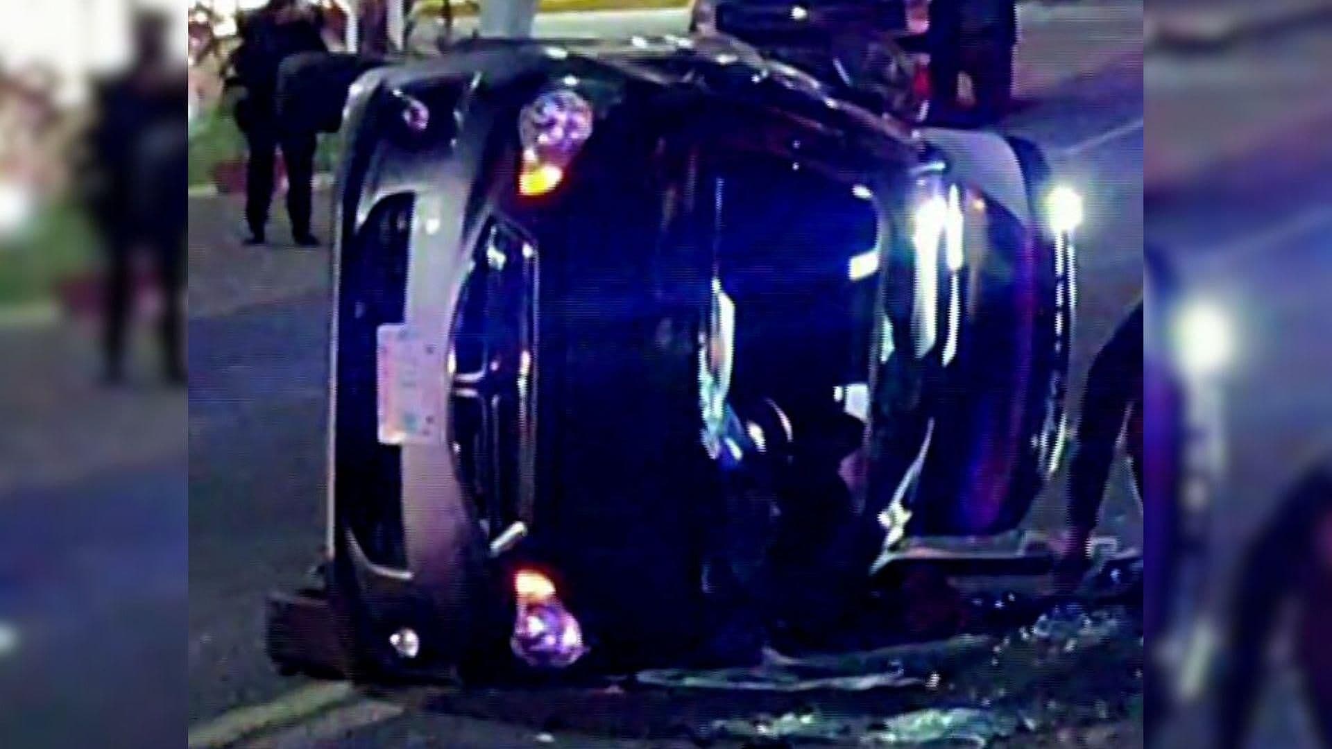 Aparatoso Accidente en Papantla: Camioneta Choca y Vehículo Queda Volcado