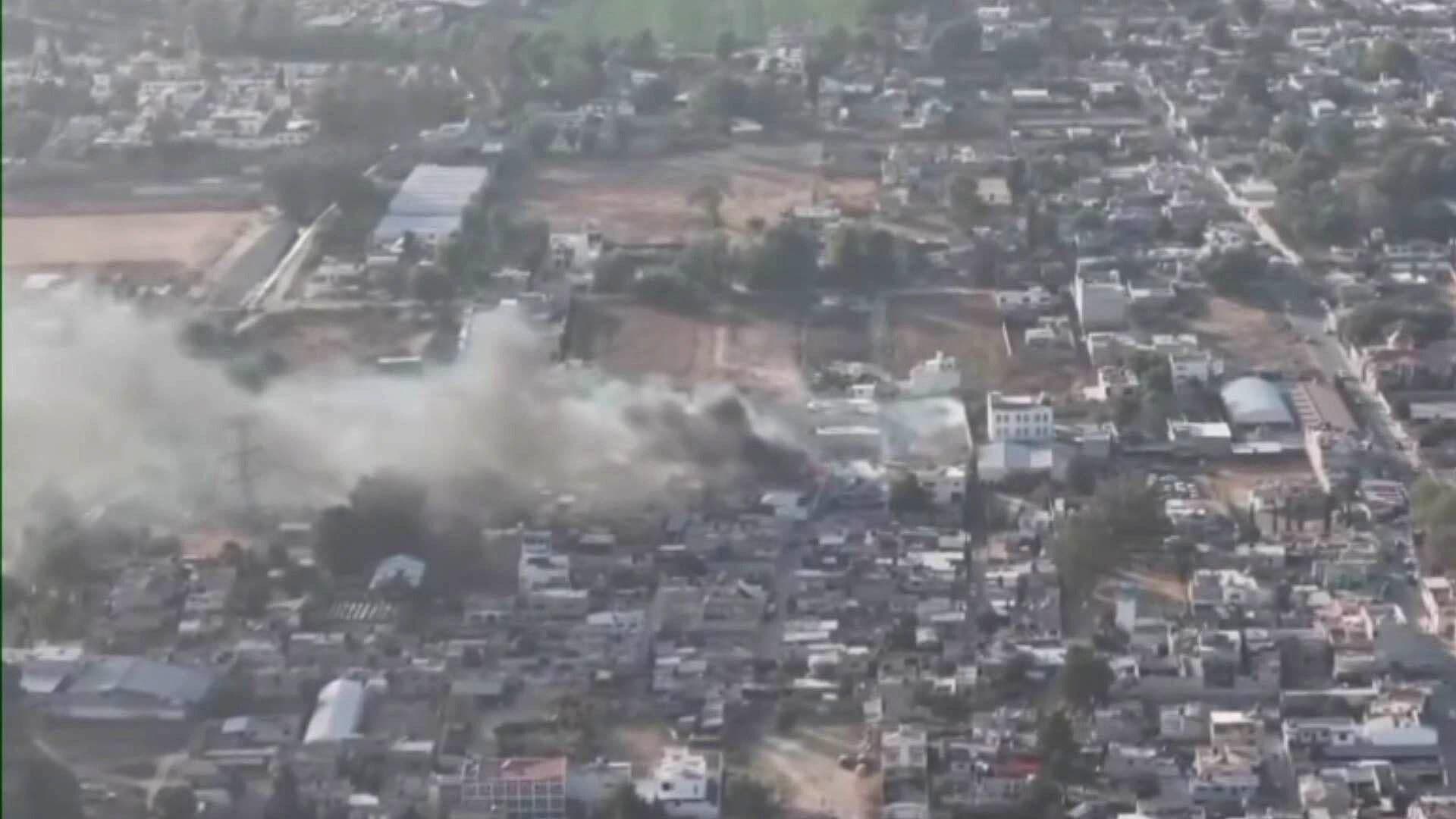 Reportan Tres Explosiones en Texcoco; Dos Serían por un Polvorín