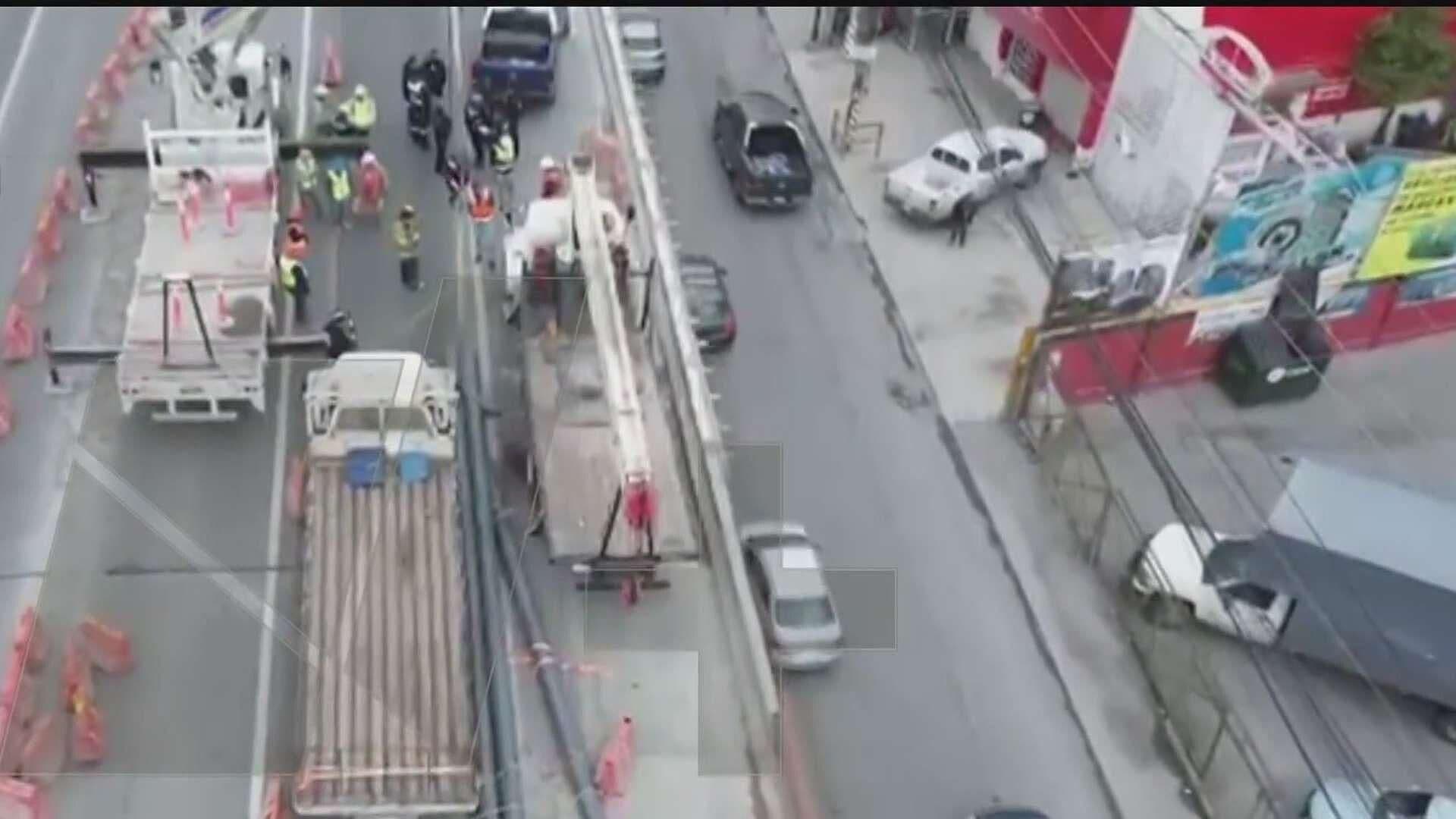 Cierran Carriles de Miguel Alemán Tras Accidente en Línea 6 del Metro