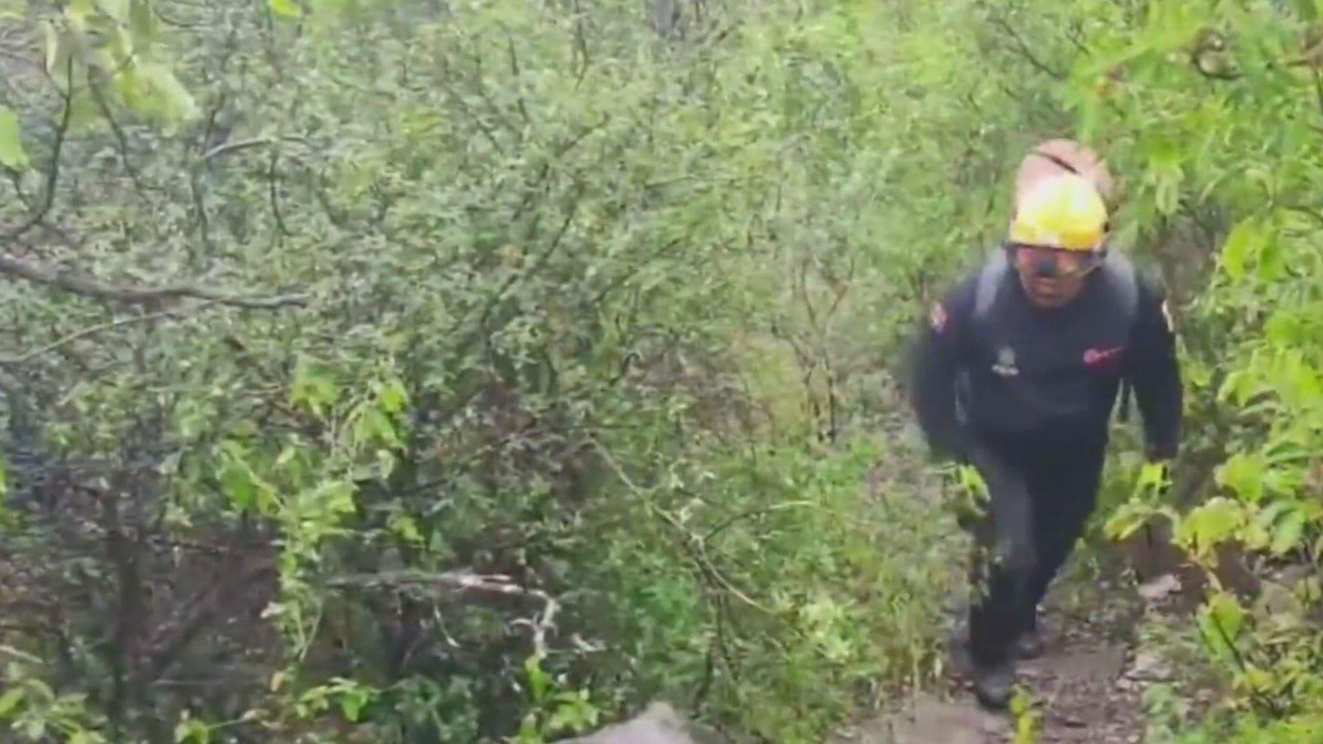 Rescatan a Tres Jóvenes tras Perderse en el Cañón de Cozumelito en Allende, Nuevo León