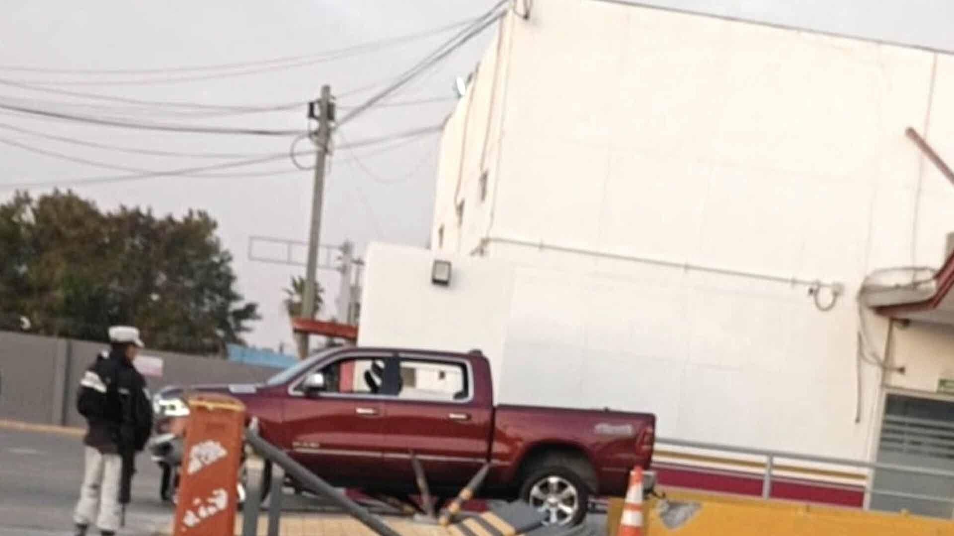 Detienen aConductor en Puente Nuevo de Matamoros por Intentar Huir de Inspección