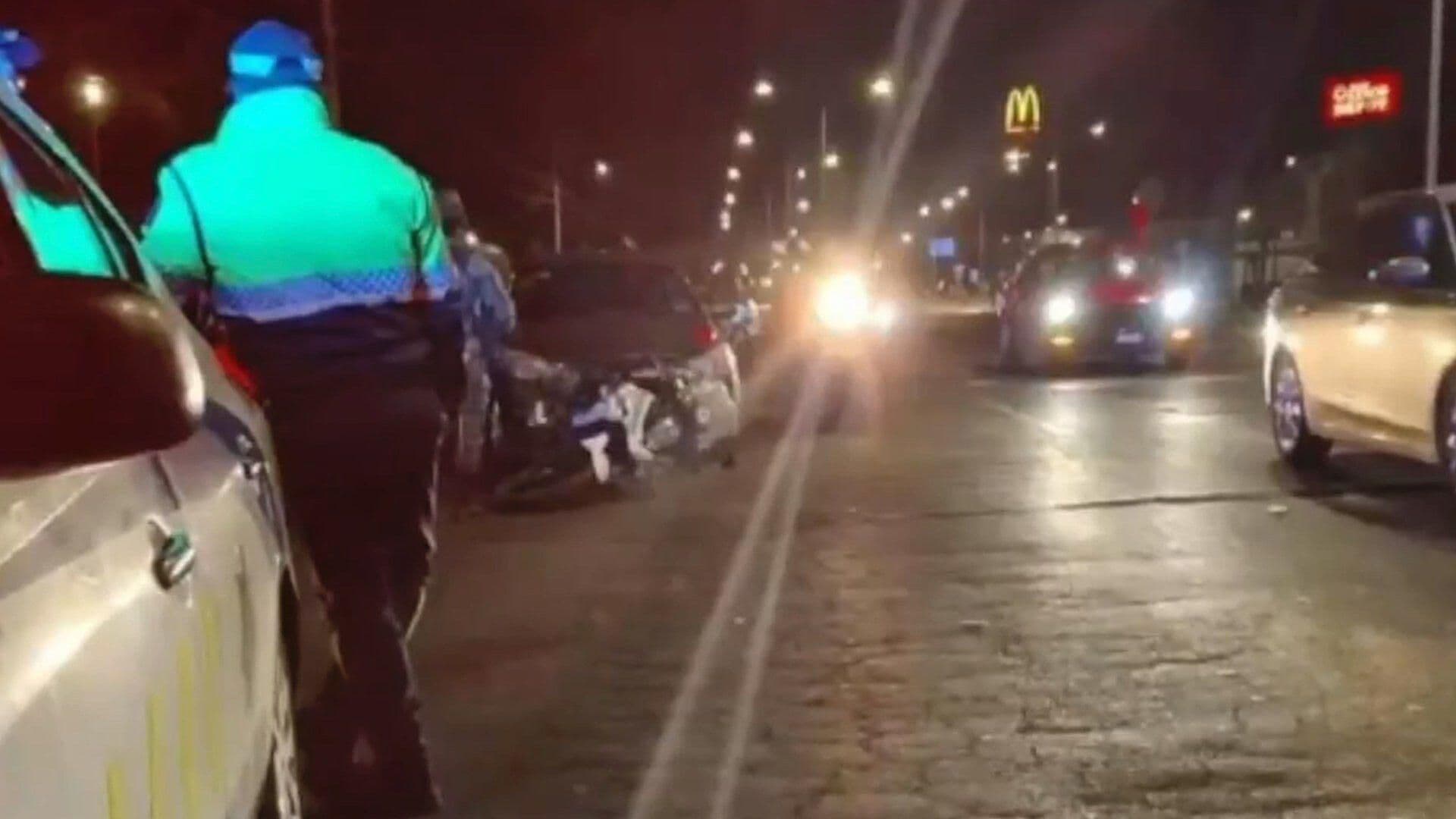 Ciclista Muere Atropellado por Motociclista en Juventino Rosas; Se Dan a la Fuga