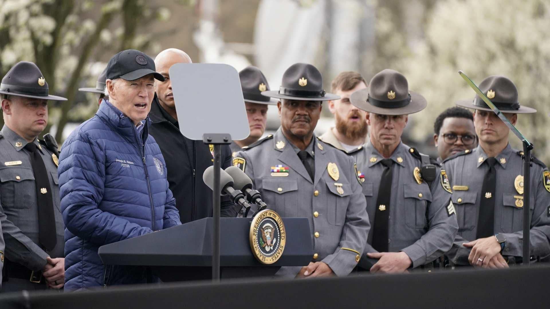 Biden Reconoce a Trabajadores que Murieron en Colapso de Puente de Baltimore