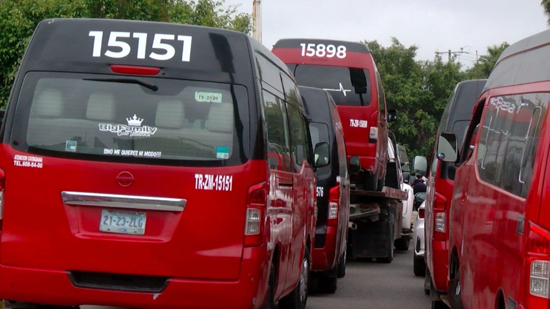 Taxis Rojo y Negro Dejarán de Circular en Corredor Agua Caliente en Próximos Días