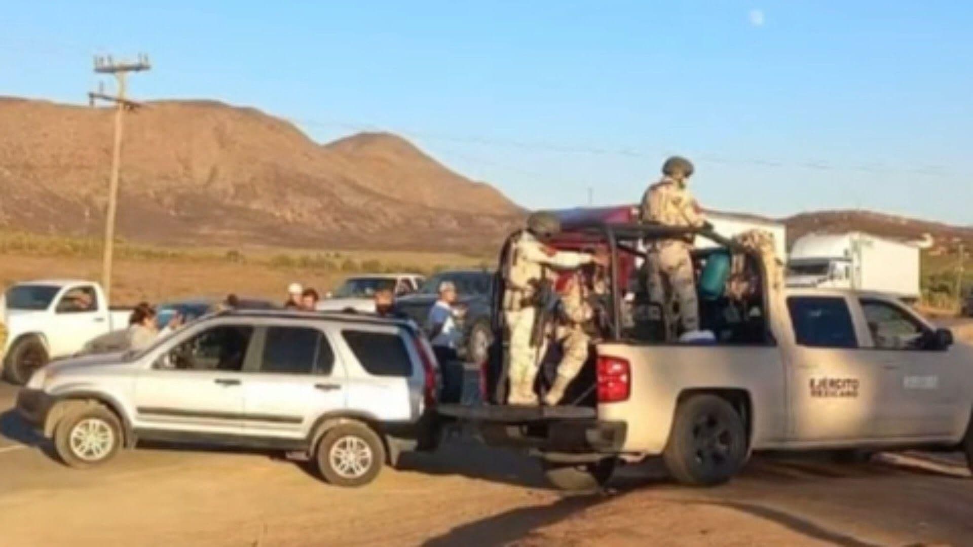Liberan Paso en Carretera de San Vicente Luego de Bloqueo Por Vecinos