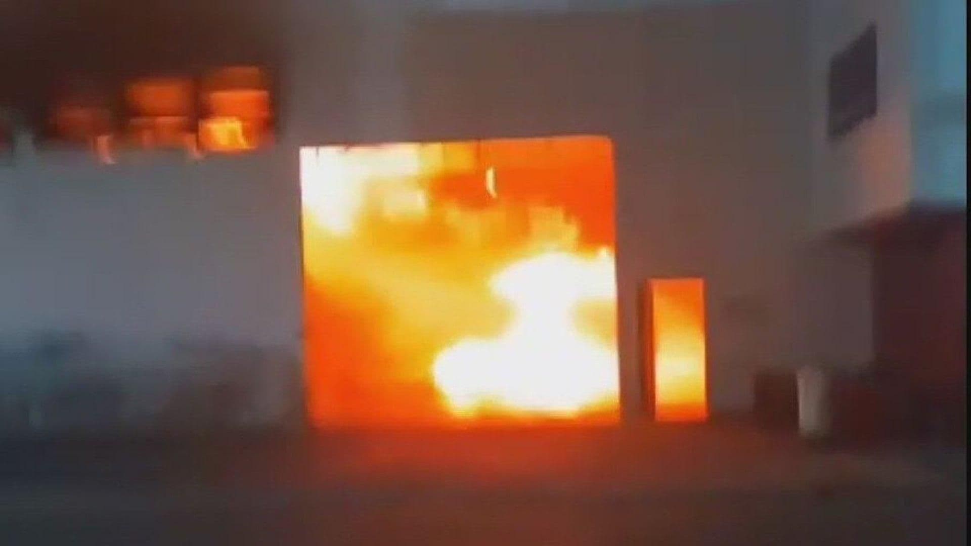 Incendio en Tarimera en Salinas Victoria Deja una Persona Lesionada