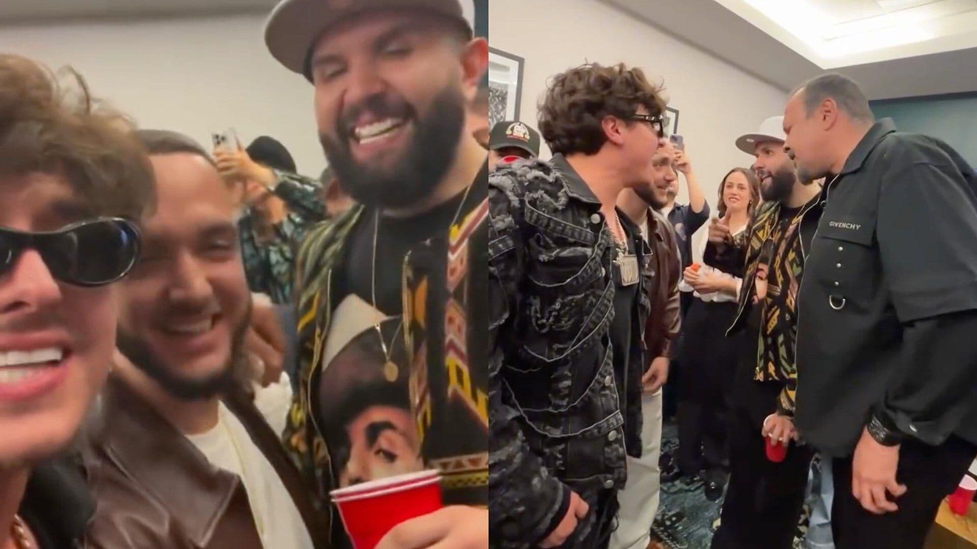 C. Tangana Sorprende Cantando Corridos con Pepe Aguilar, Carin León y Gabito Ballesteros