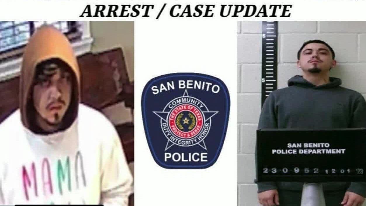 Arrestan a Hombre Acusado por Delitos en San Benito