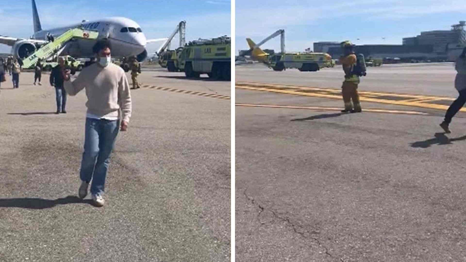 VIDEO: Avión Aterriza de Emergencia en Los Ángeles, California, tras Presencia de Humo