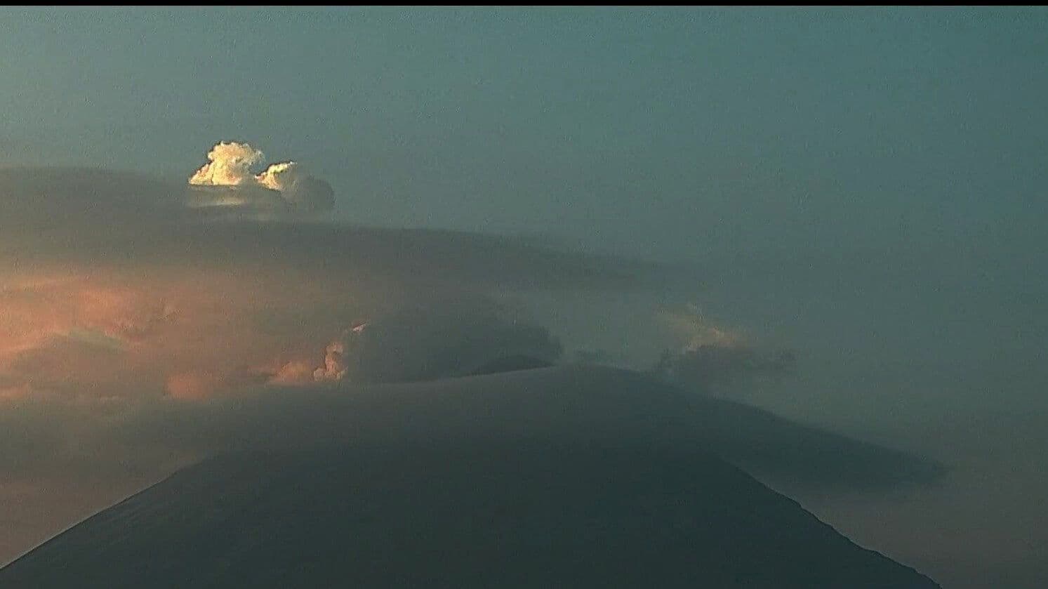 Así Luce el Volcán Popocatépetl Hoy, 5 de Marzo de 2026