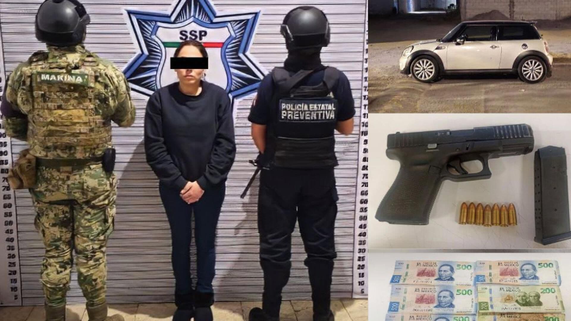 Nayeli "N" Fue Detenida por Presunto Cobro de Piso y Despojo de Locales del Mercado Morelos