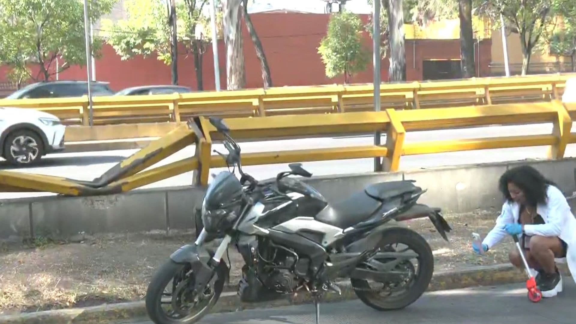 Muere Motociclista Atropellado por Taxi en Avenida Río Churubusco, CDMX