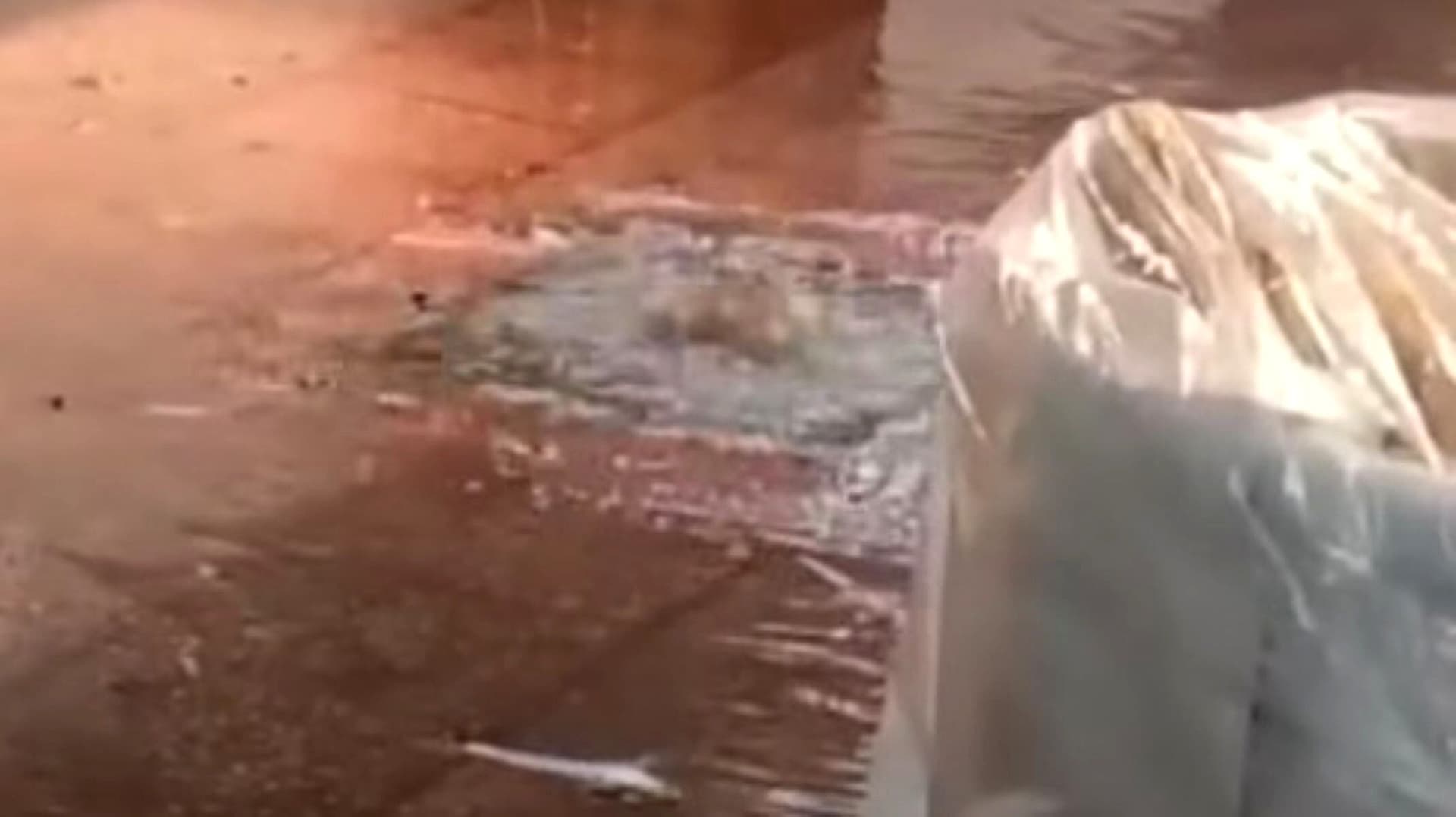 Granizada en Chilpancingo Colapsa Drenaje del Mercado Baltazar R. Leyva Mancilla
