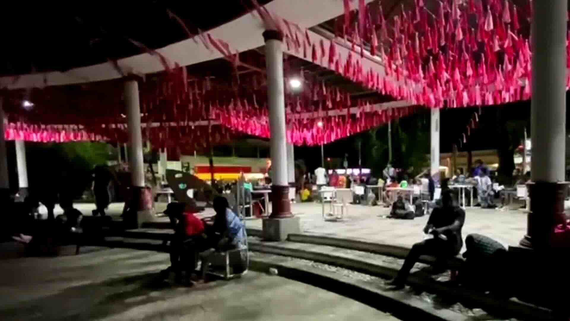 Salen Más de 500 Migrantes en Caravana de Tapachula a Huehuetán en Chiapas
