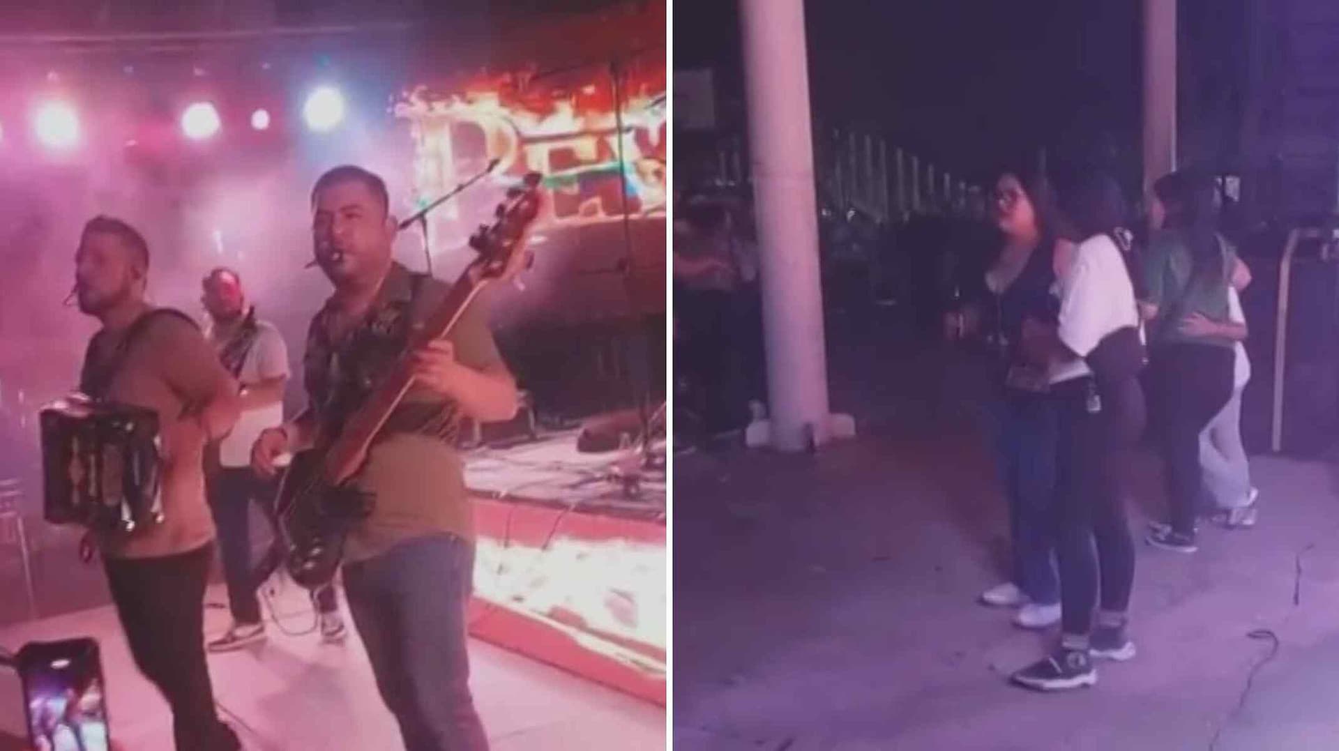 VIDEO: Hombres Armados Irrumpen en Concierto Proselitista en Aguaruto, Culiacán