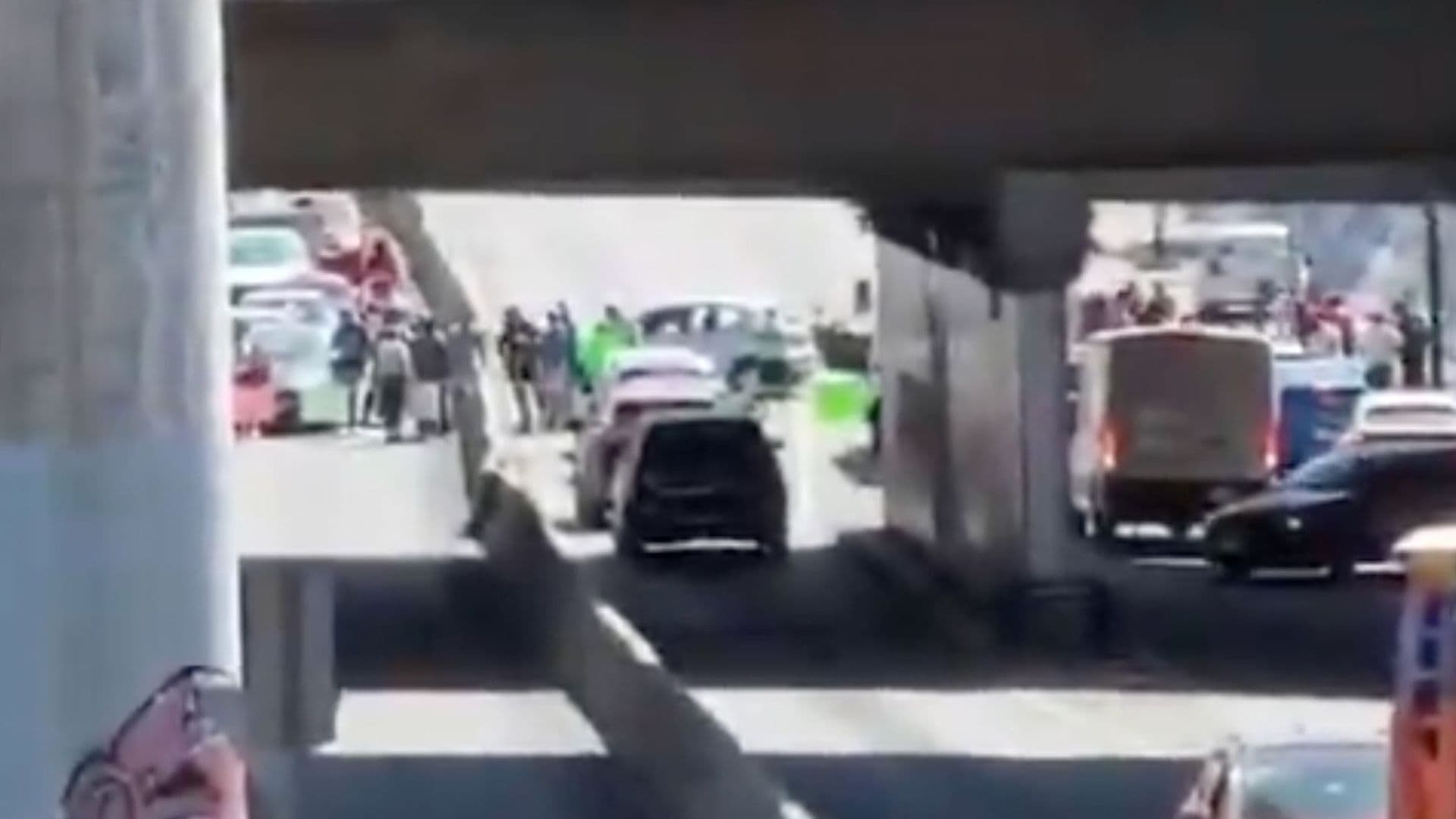 VIDEO: Reportan Nuevo Bloqueo en Autopista México - Cuernavaca