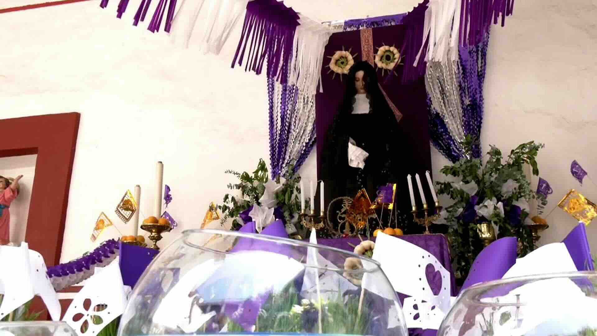 Viernes de Dolores Mantiene Viva Tradición en San Ángel en la Ciudad de México