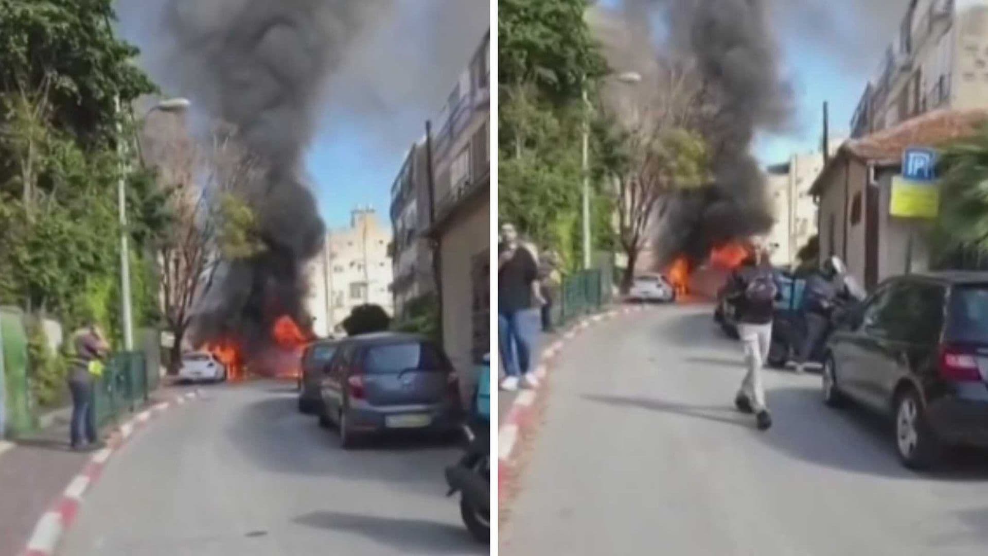 Misil Iraní Impacta en Zona Residencial de Israel