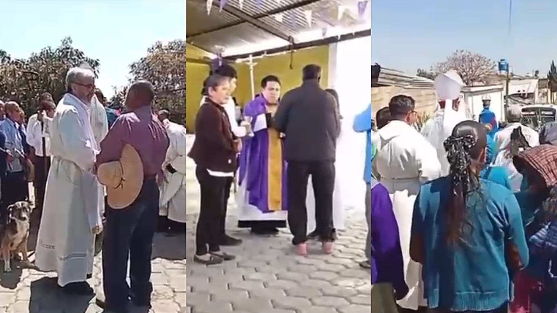 Detectan a Tres Sujetos que se Hacen Pasar por Sacerdotes Católicos en Atlixco, Puebla