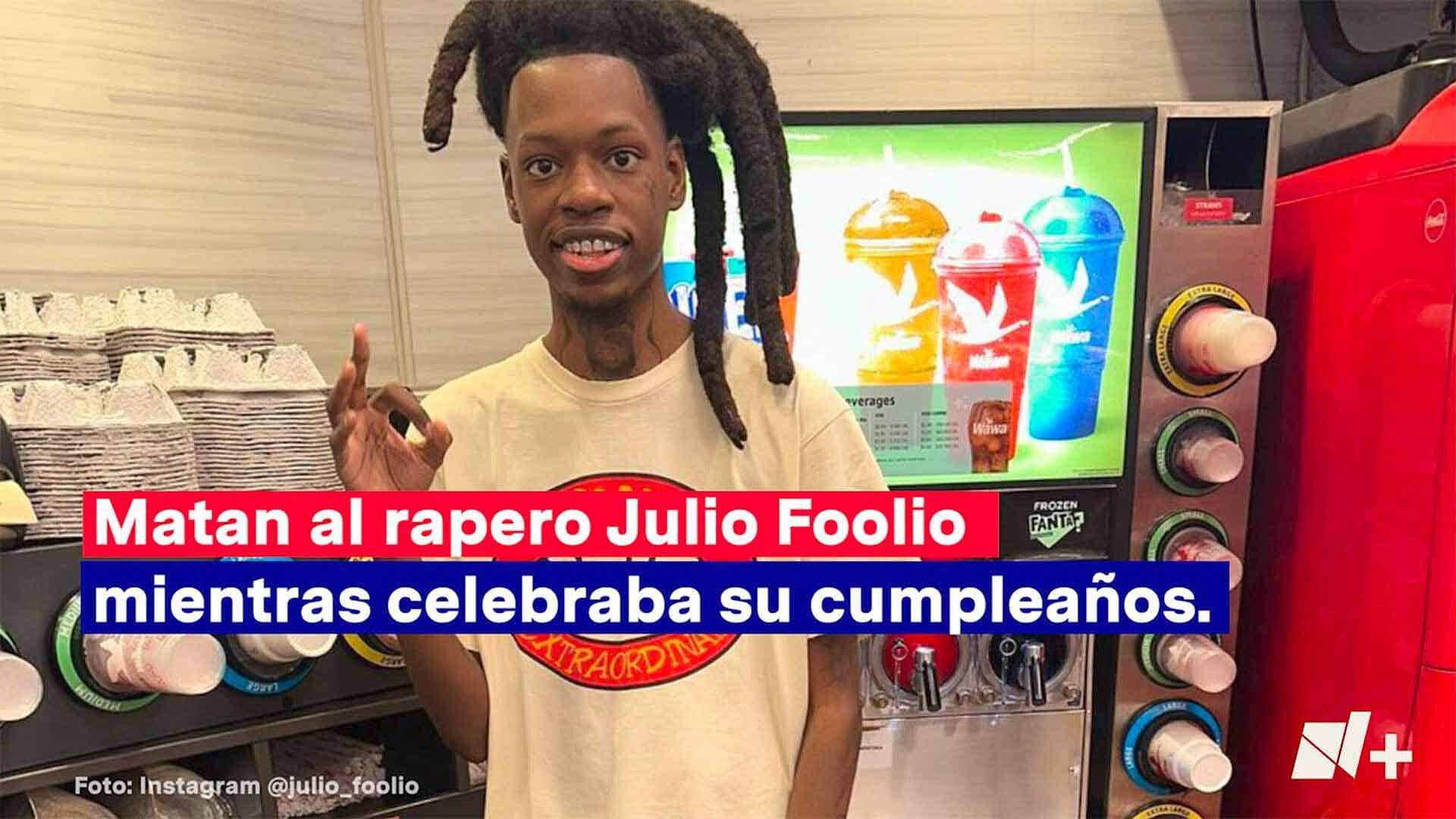 El Rapero Julio Foolio fue Asesinado Mientras Festejaba su Cumpleaños en Tampa