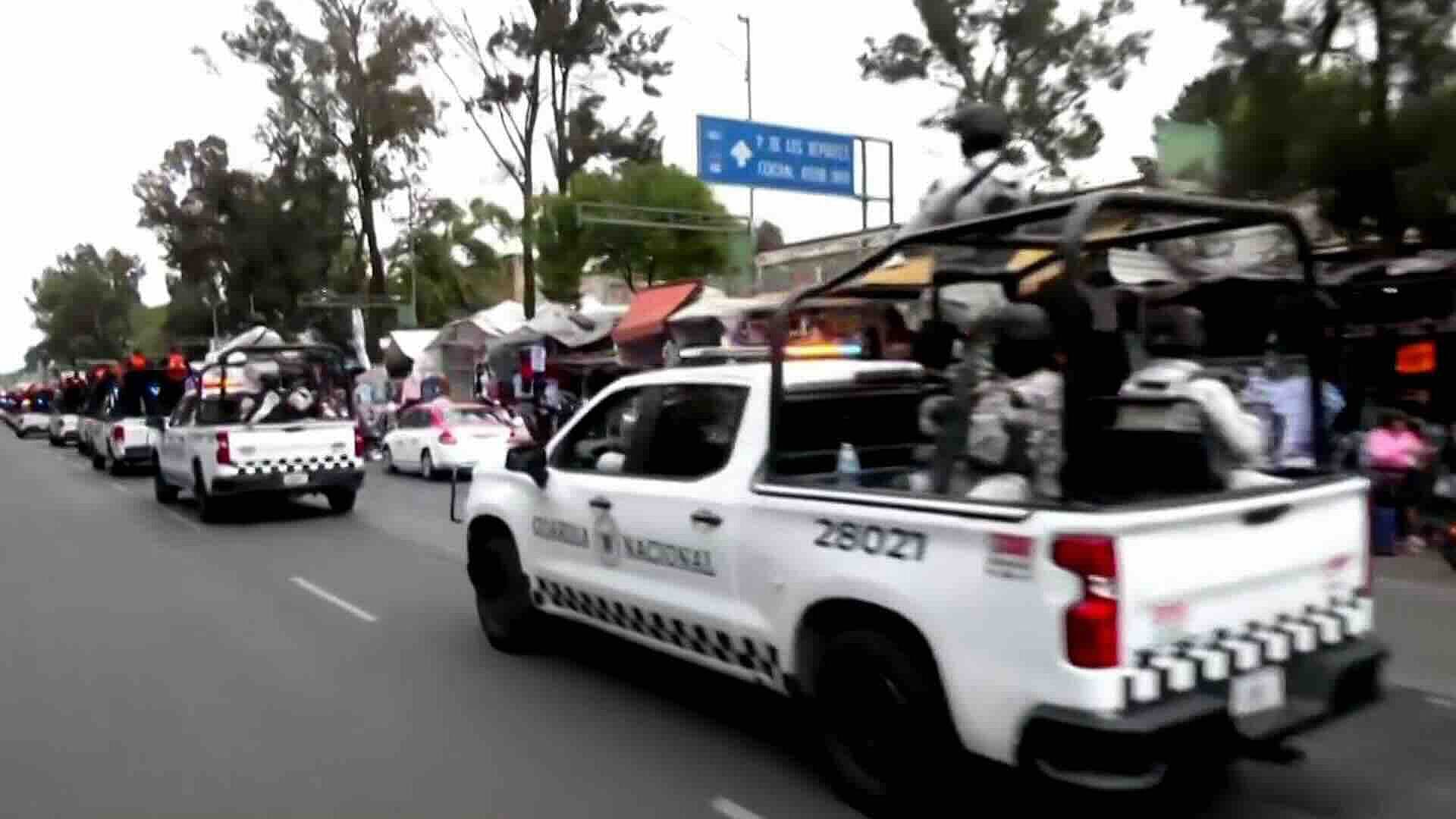 Guardia Nacional y SSC Realizan Operativos en Colonia Morelos, CDMX
