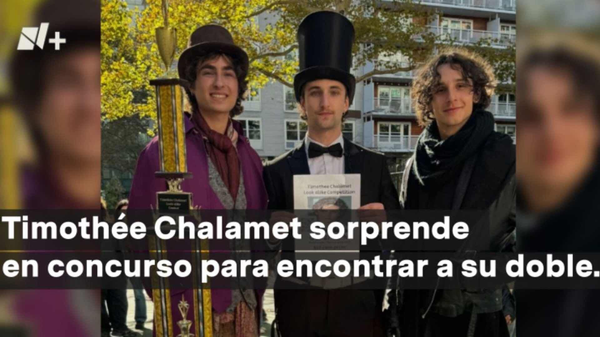 Timothée Chalamet Sorprende en Concurso para Encontrar a su Doble