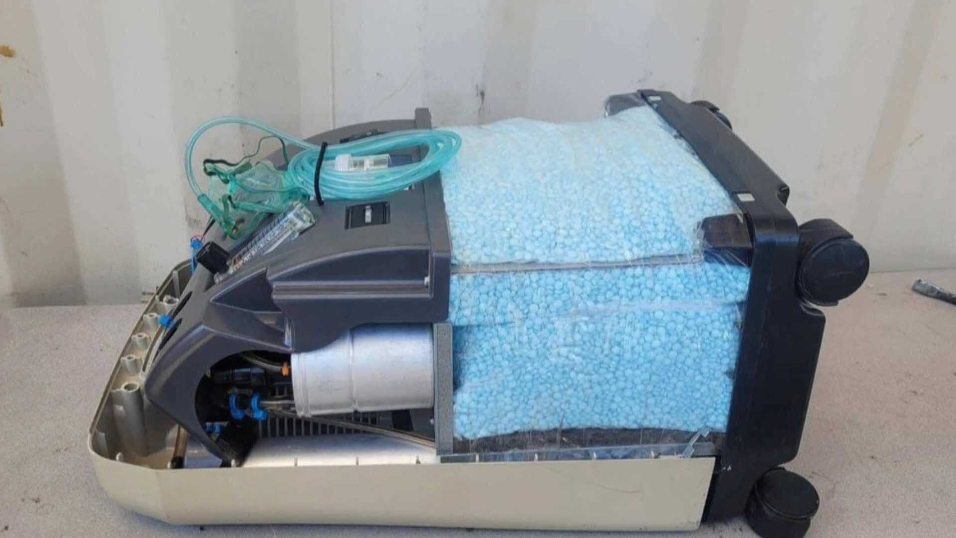 Aseguran Cargamento de más de 20 Kilos de Pastillas de Fentanilo en Garita de Nogales