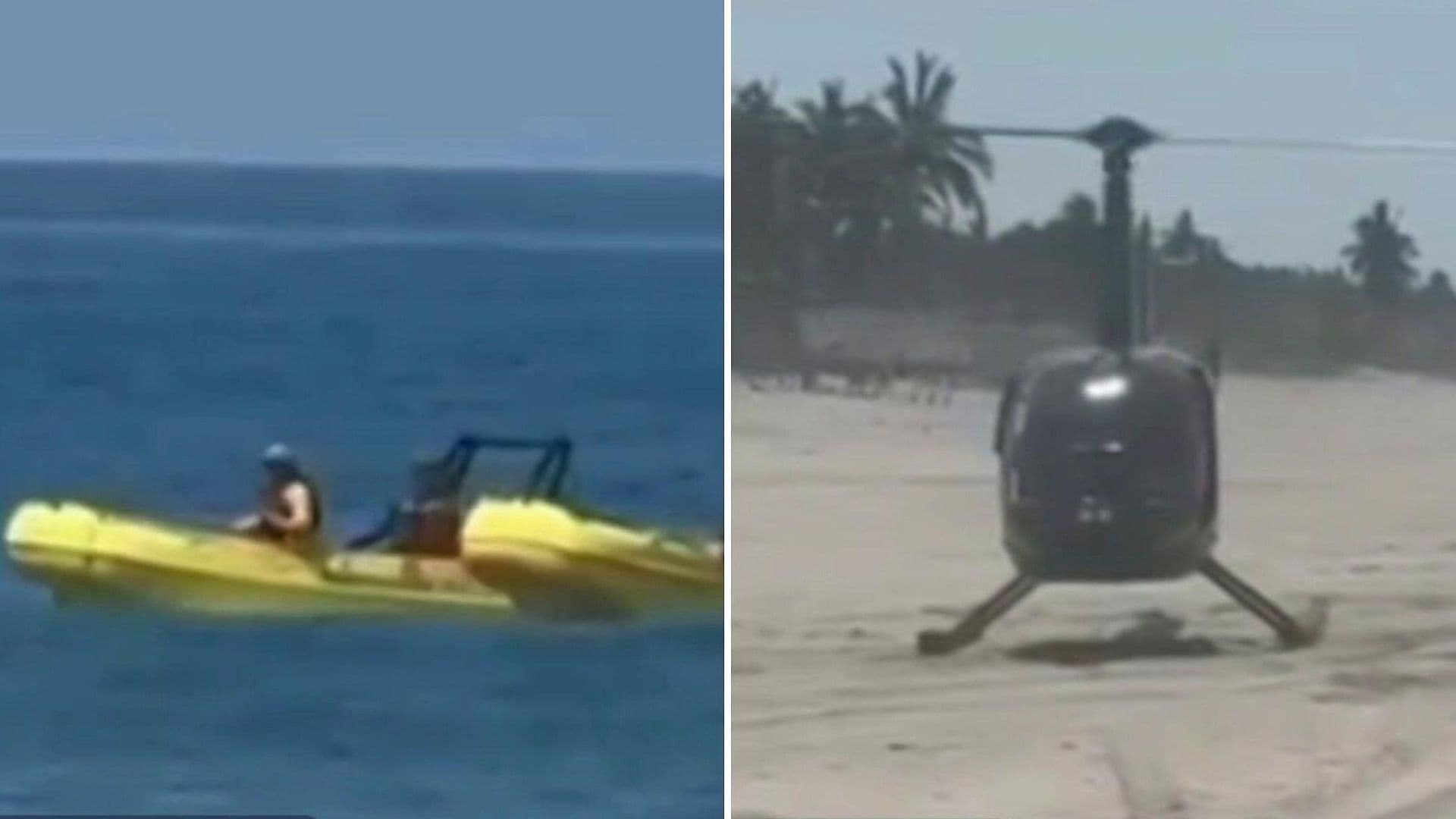Continúan Labores de Búsqueda de Menor Extraviado en Playa Isla La Piedra, Mazatlán