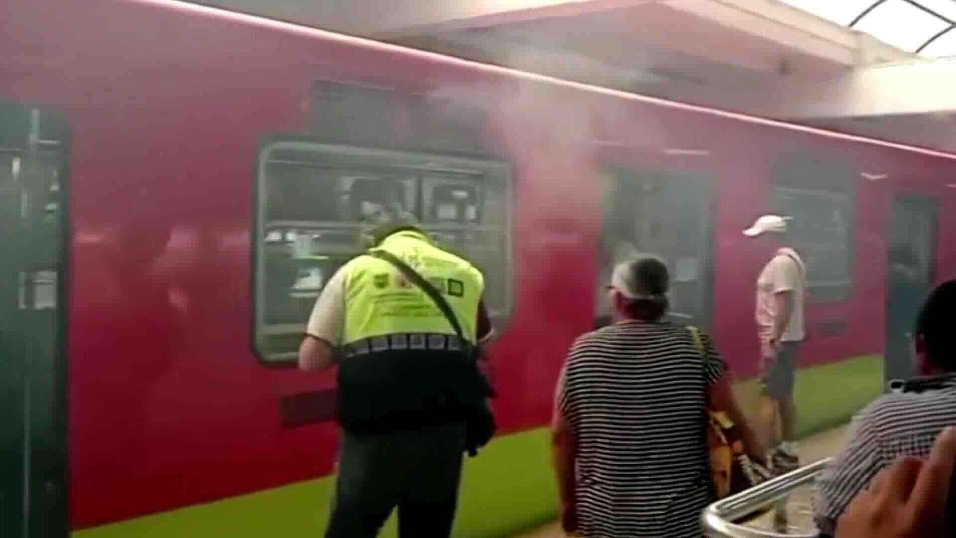 Reportan Columnas de Humo en Metro Indios Verdes de Línea 3; Generan Retrasos