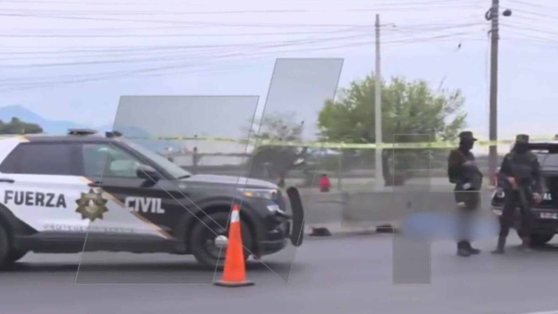 Muere Persona Atropellada por Tráiler en Carretera a Laredo en Apodaca, Nuevo León