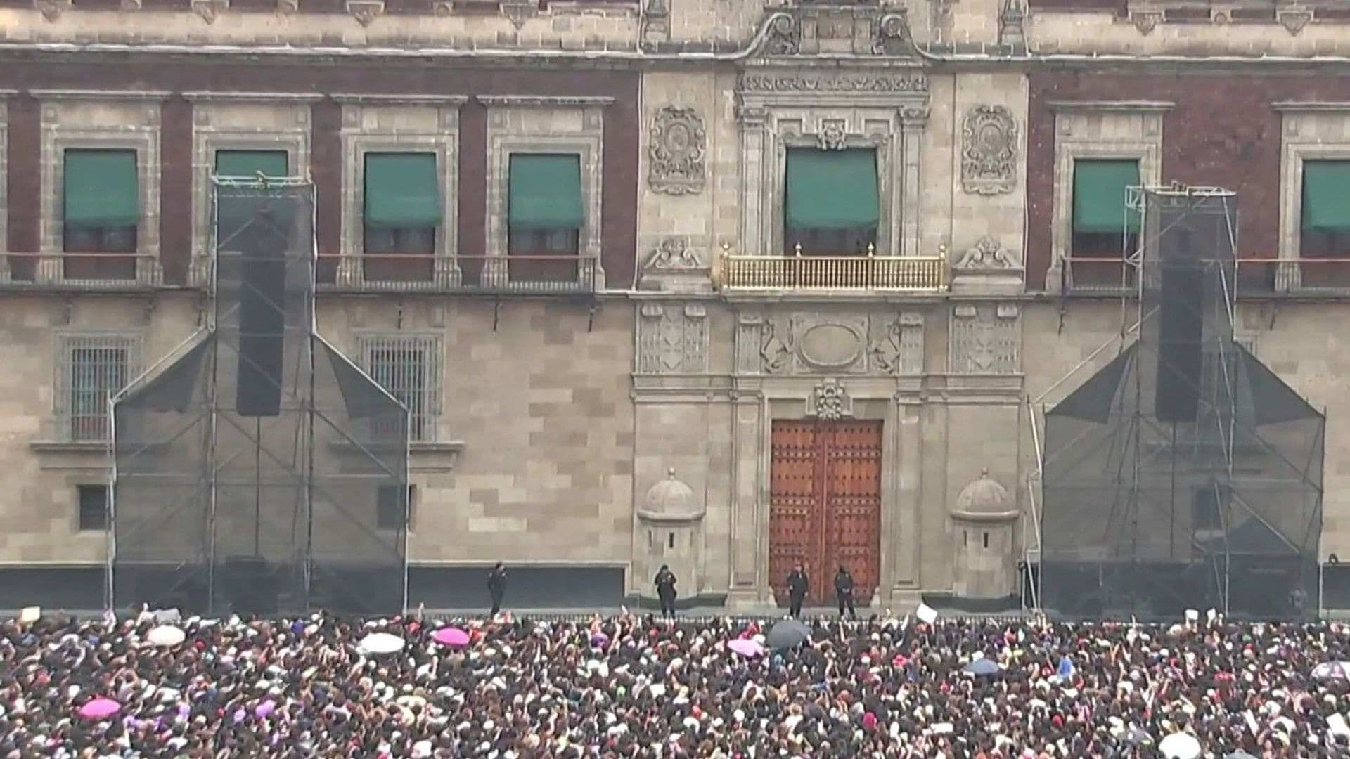 Desde el Aire: Así se Ve el Zócalo de CDMX a la Espera de Saludo de BTS