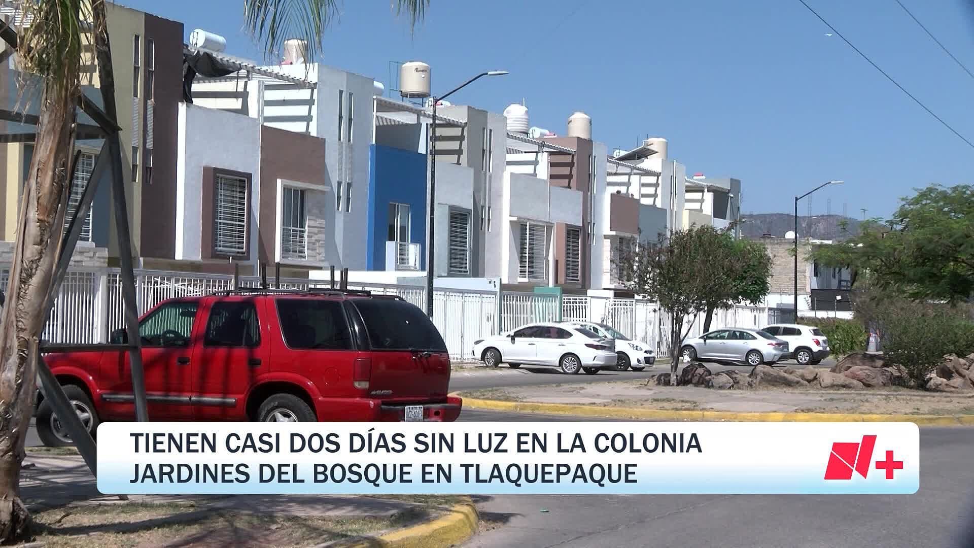 Vecinos de la Colonia Jardines del Bosque, en Tlaquepaque, Reportan Más de 36 Horas Sin Luz