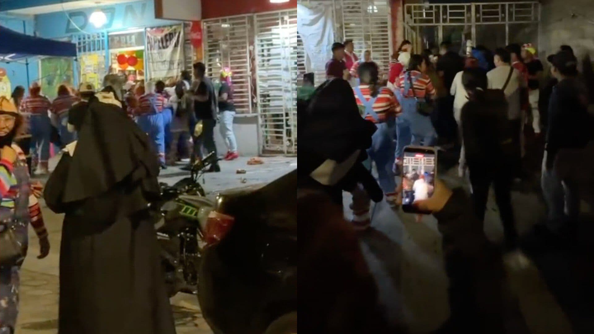 Danzantes Protagonizan Riña durante Cierre de Carnaval en Junta Auxiliar de Puebla