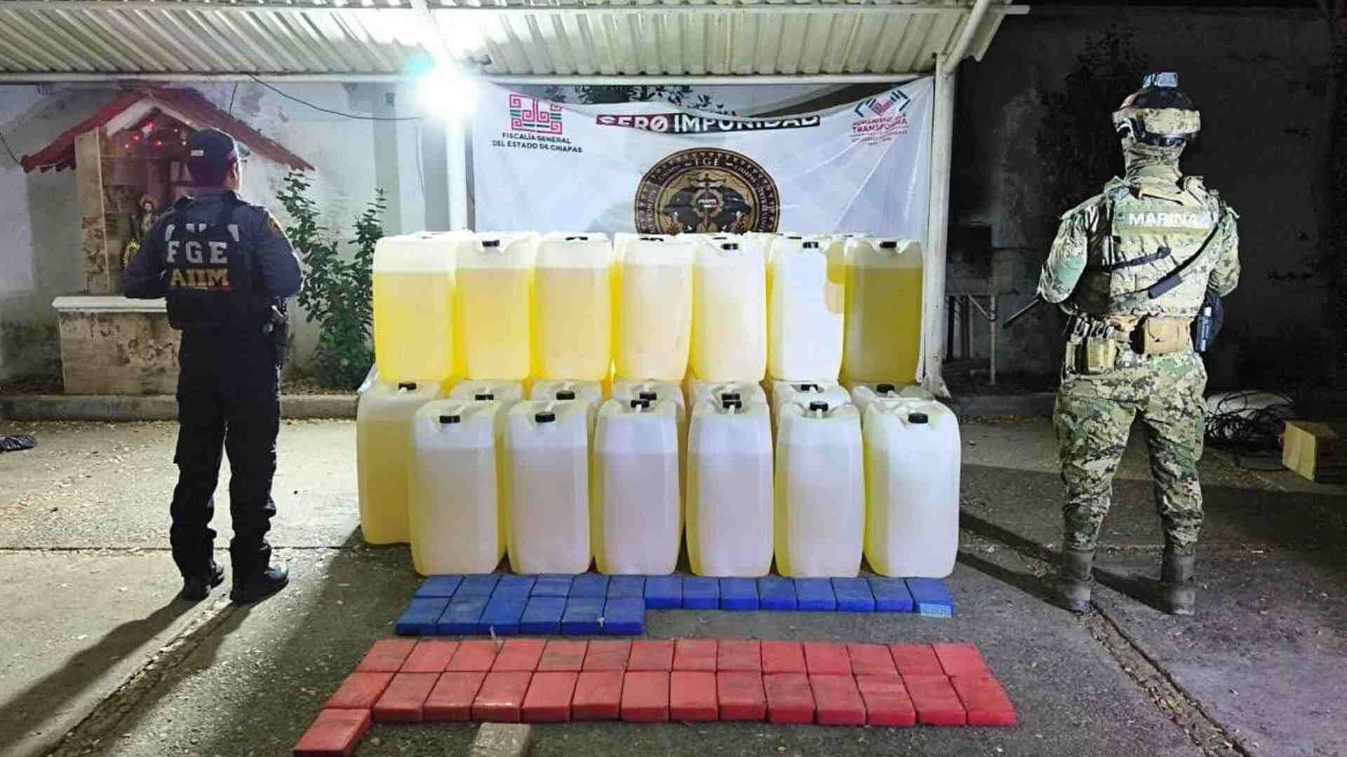 Aseguran Bodega Utilizada para Actividades Ilícitas en Chiapas; Hay 4 Detenidos