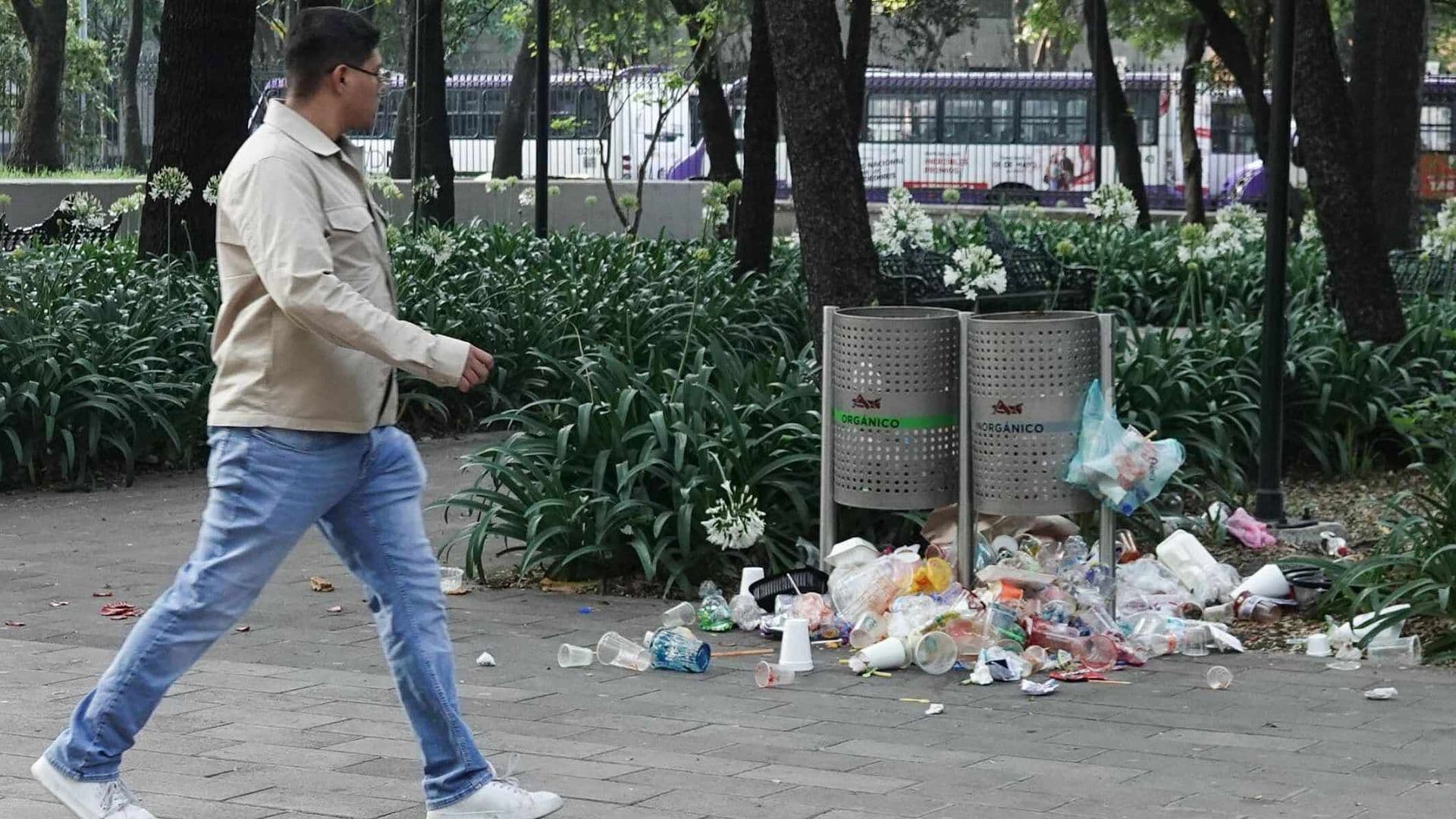 ¿Cuánta Basura se Produce en el Transporte Público en CDMX?