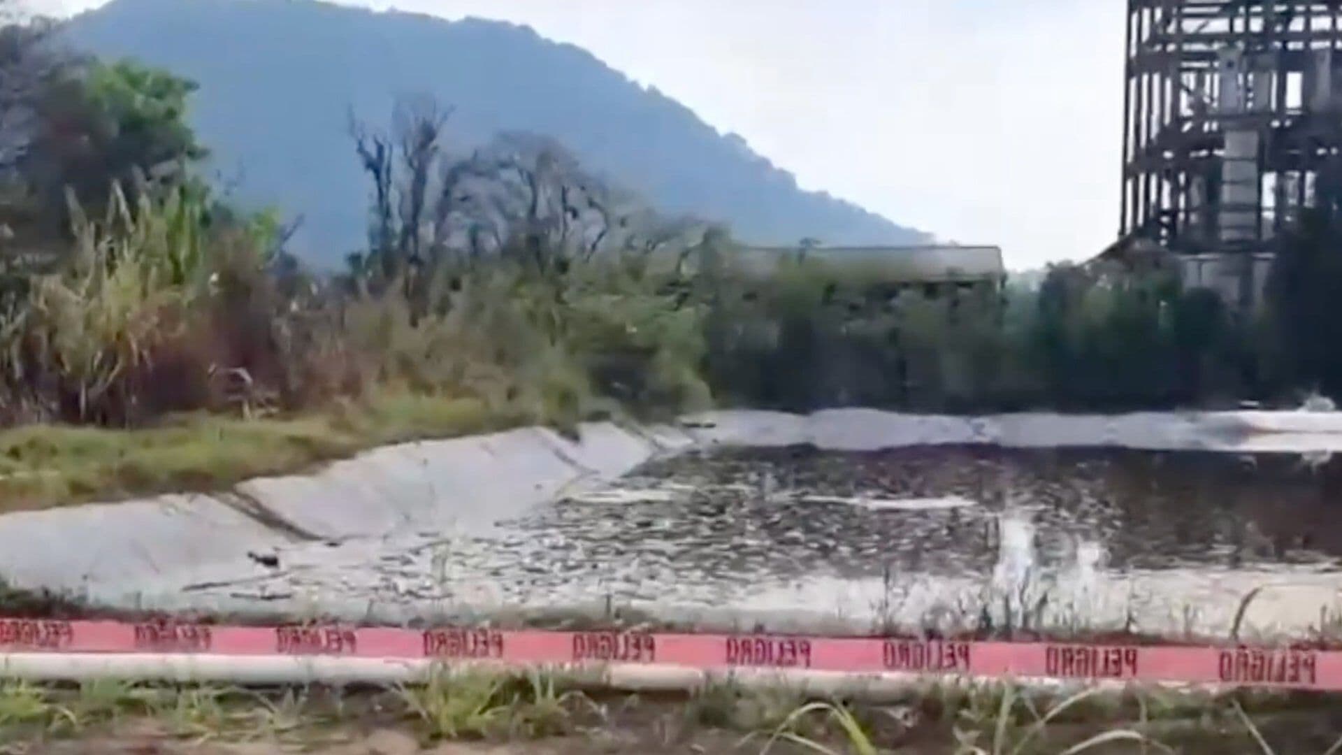 Clausuran Presuntas Tomas Clandestinas y Presa de Residuos Tóxicos en Ixtaczoquitlán Veracruz