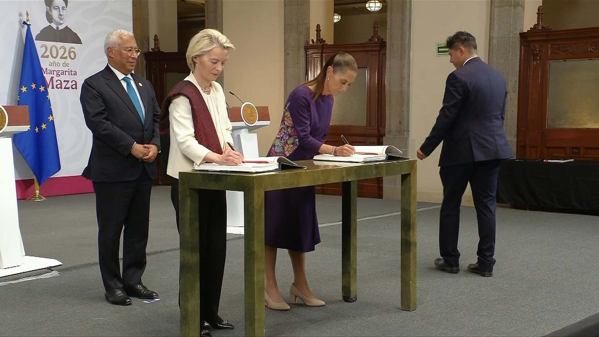 México y la Unión Europea Firman Acuerdo Global Modernizado