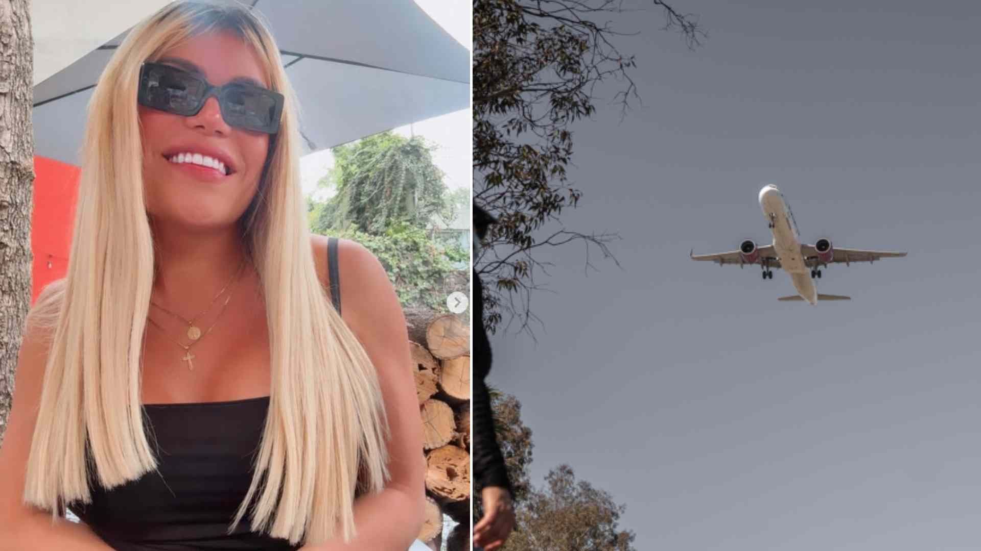 Avión Donde Viajaba Wendy Guevara y Otros Influencers Aterriza de Emergencia en CDMX