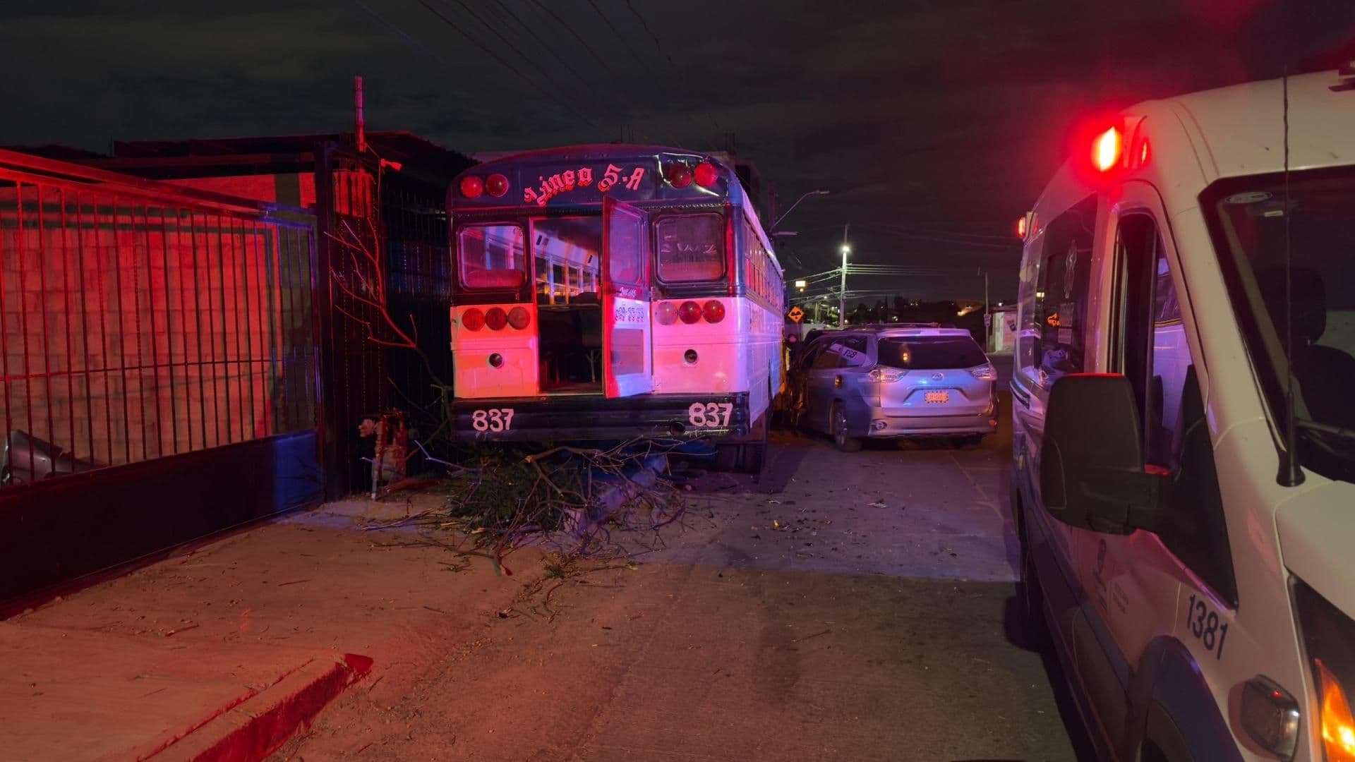 Accidente en Juárez