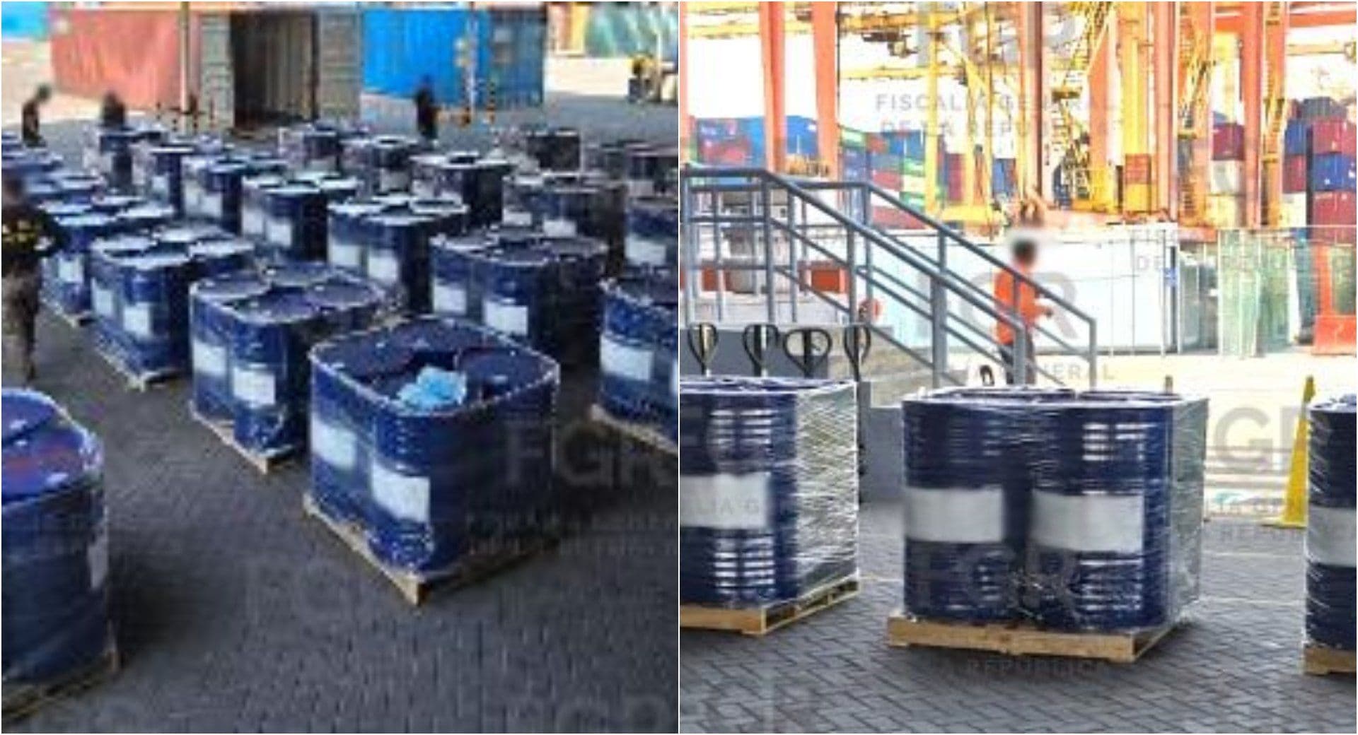 Aseguran en Aduana de Manzanillo Más de 54 Mil Litros de Químicos para Drogas