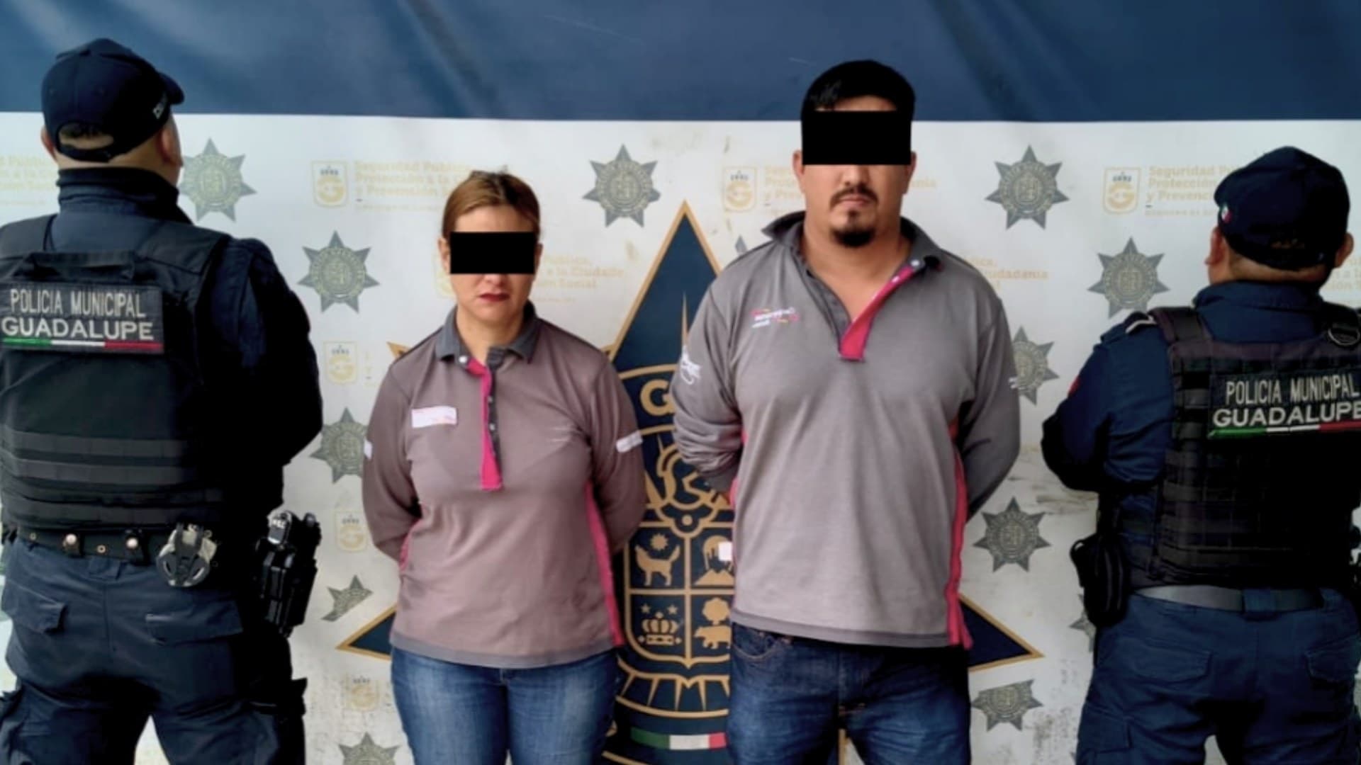 Pareja detenida