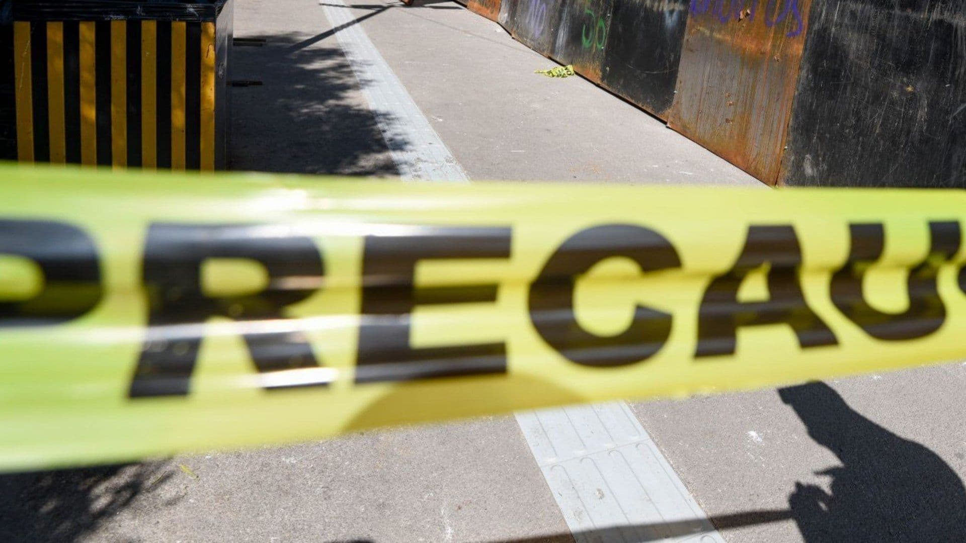 Cinta amarilla de precaución