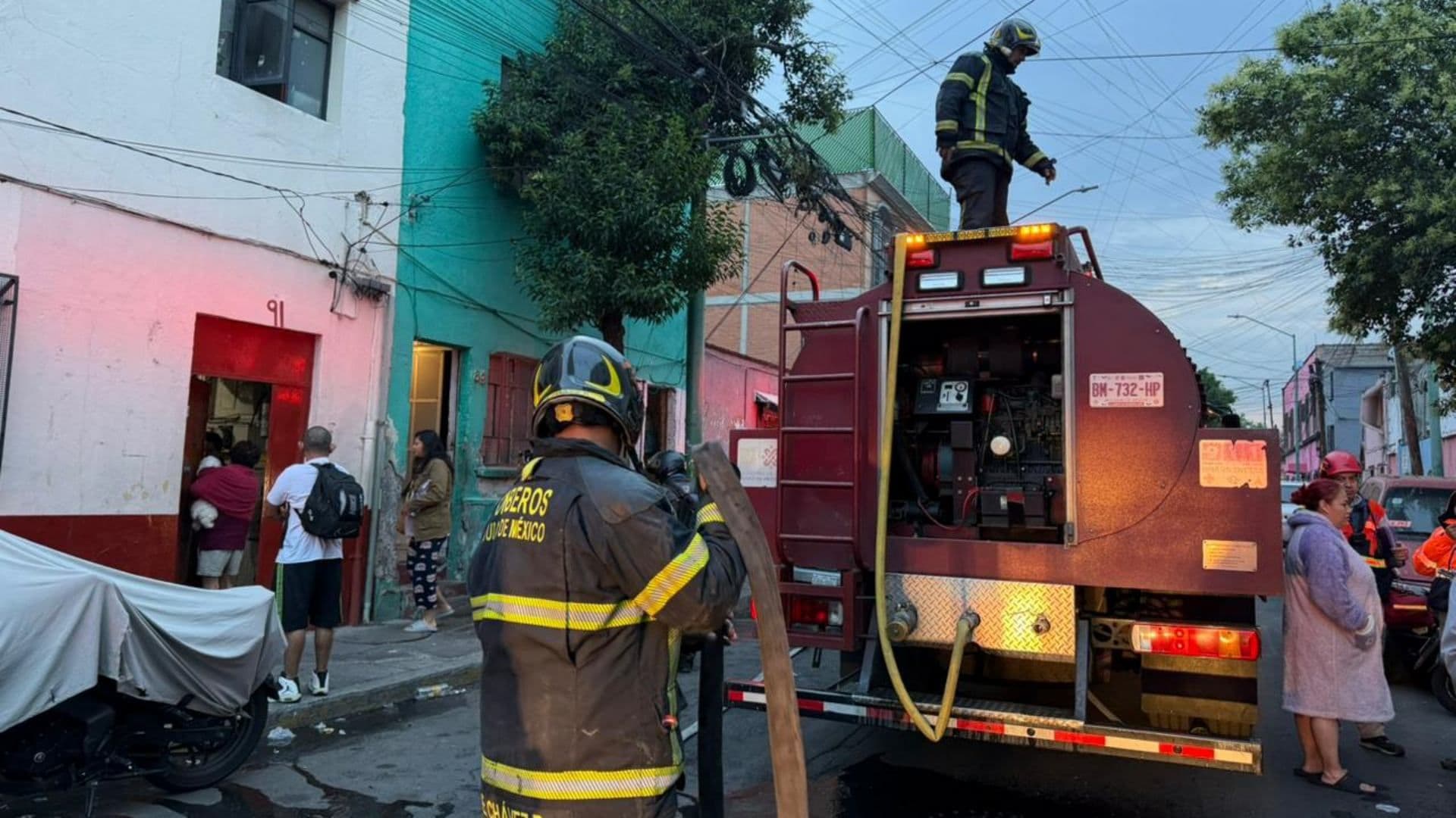 Incendio en la colonia Guerrero hoy 25 de mayo 2026
