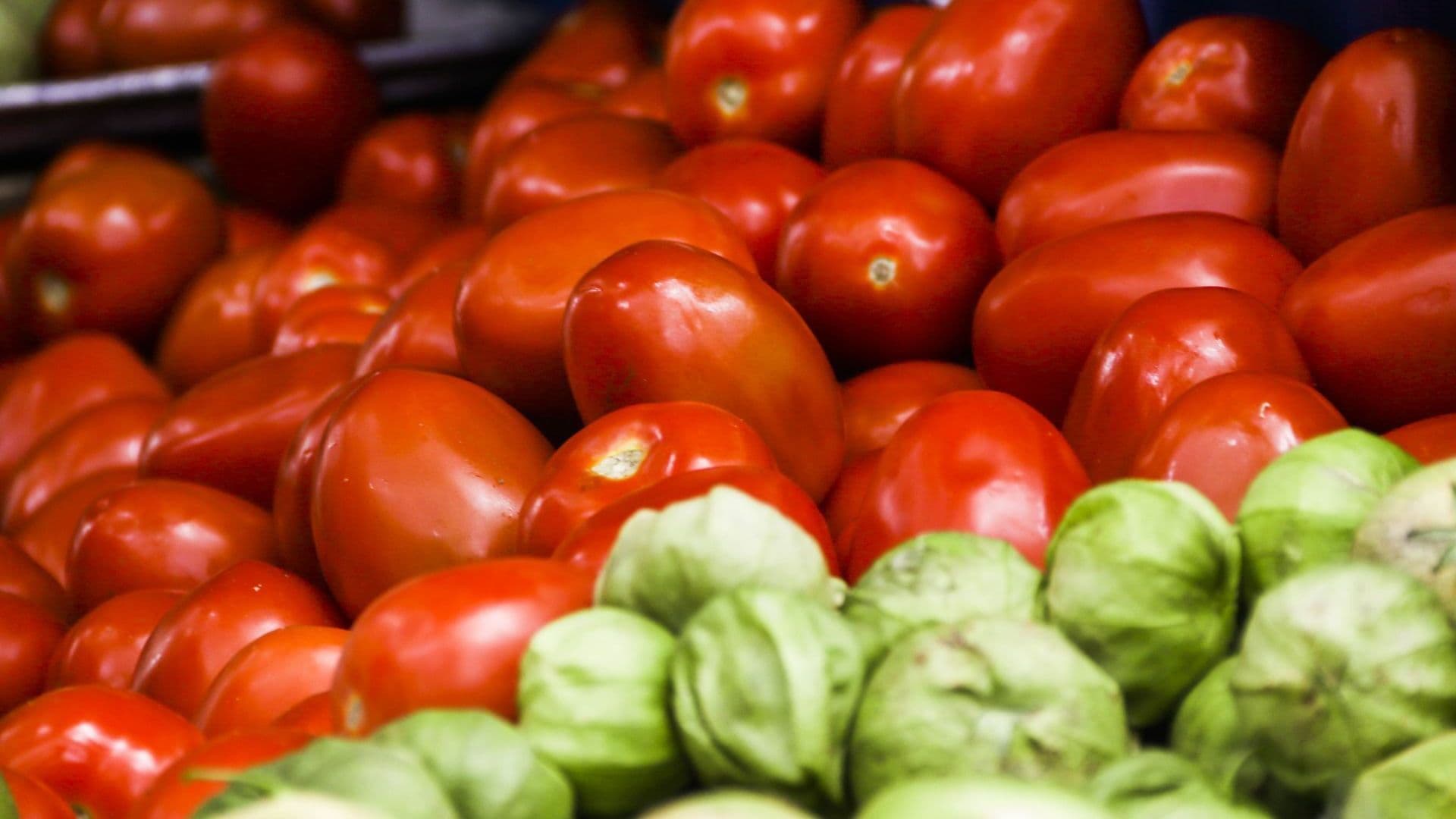 Jitomate en mercado de México