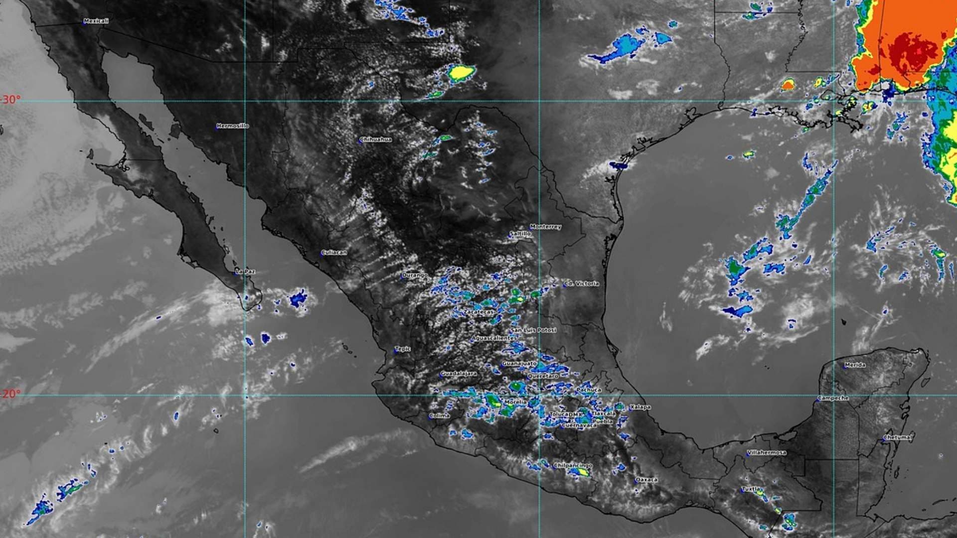 Tormentas y Viento Azotarán México el Fin de Semana: Lista de Estados Con Lluvias Muy Fuertes