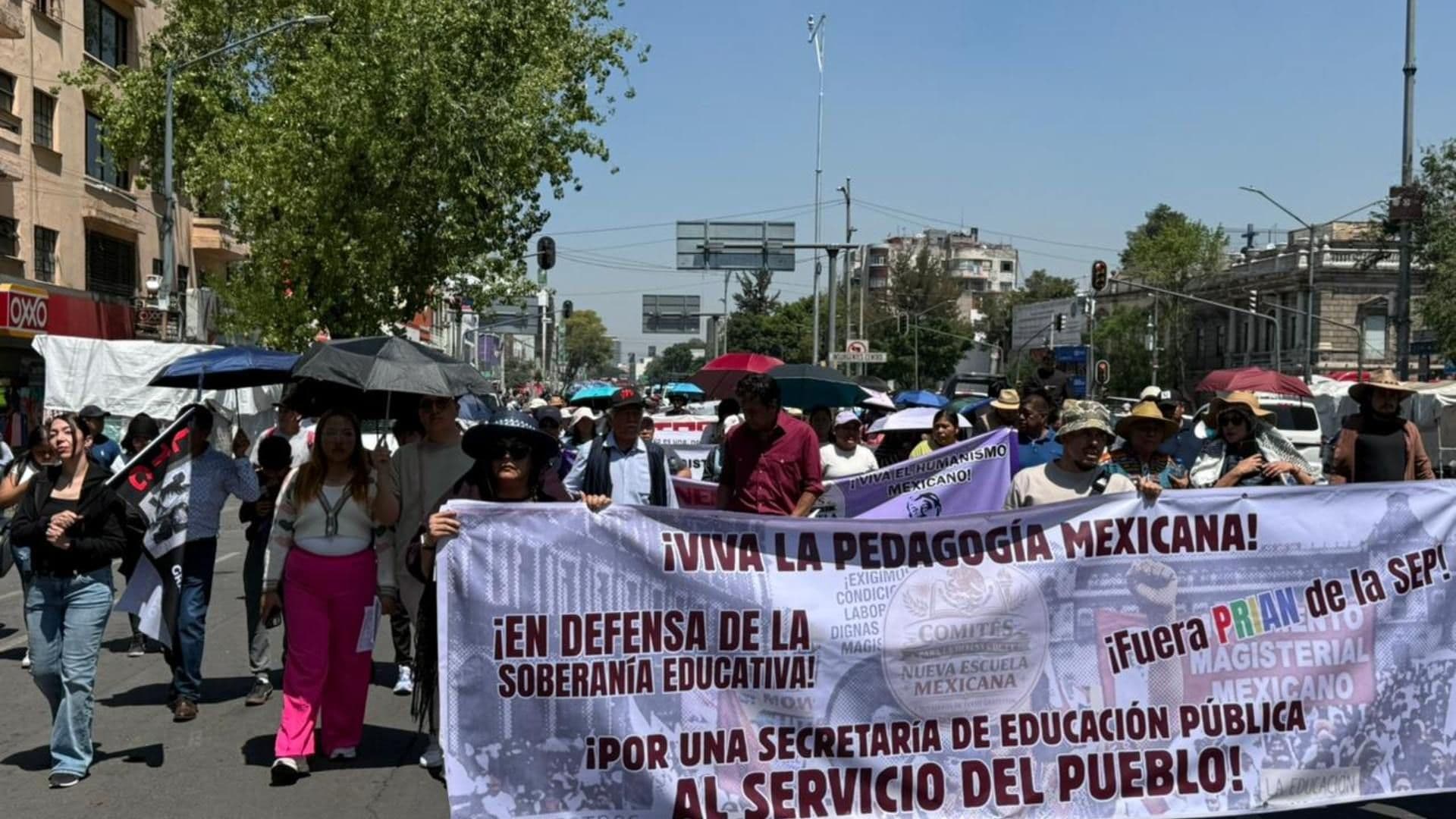 Este lunes, habrá protestas de la CNTE.