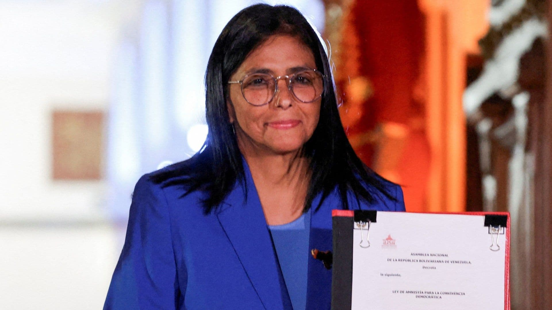 "Hay Que Saber Pedir Perdón", Dice Delcy Rodríguez Tras Aprobación de Ley de Amnistía