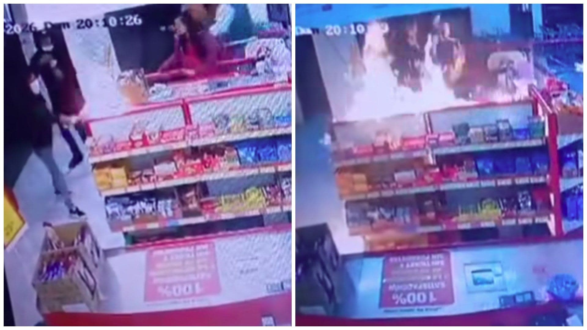 Reabren Tienda 3B de Av. Cuitláhuac, en Chalco tras Ataque e Incendio con Bomba Molotov